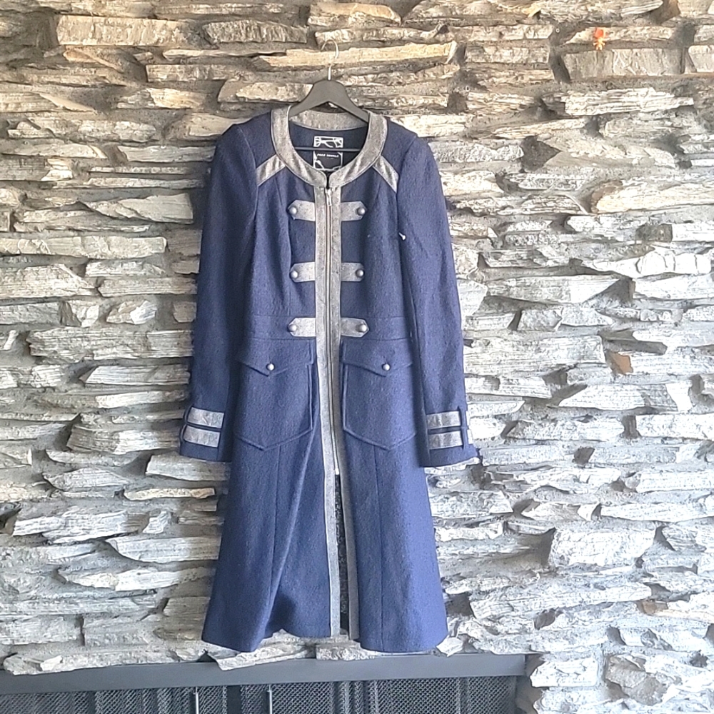 Lined Free People wool jacket/coat XS size 0 EUC